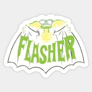 Flasher Sticker